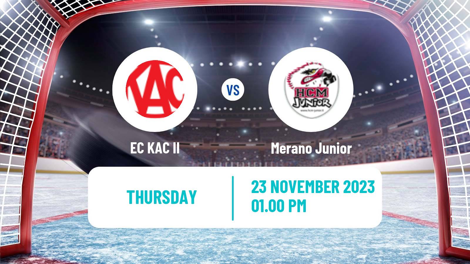 Hockey Alps Hockey League KAC II - Merano Junior