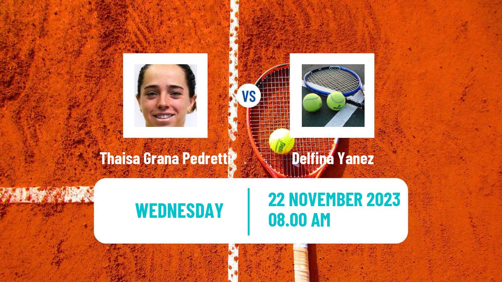 Tennis ITF W15 Cordoba Women Thaisa Grana Pedretti - Delfina Yanez