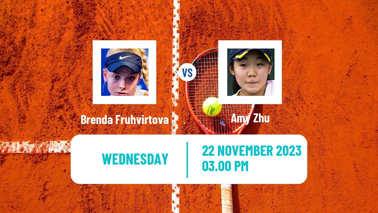 Tennis ITF W40 Guadalajara Women Brenda Fruhvirtova - Amy Zhu
