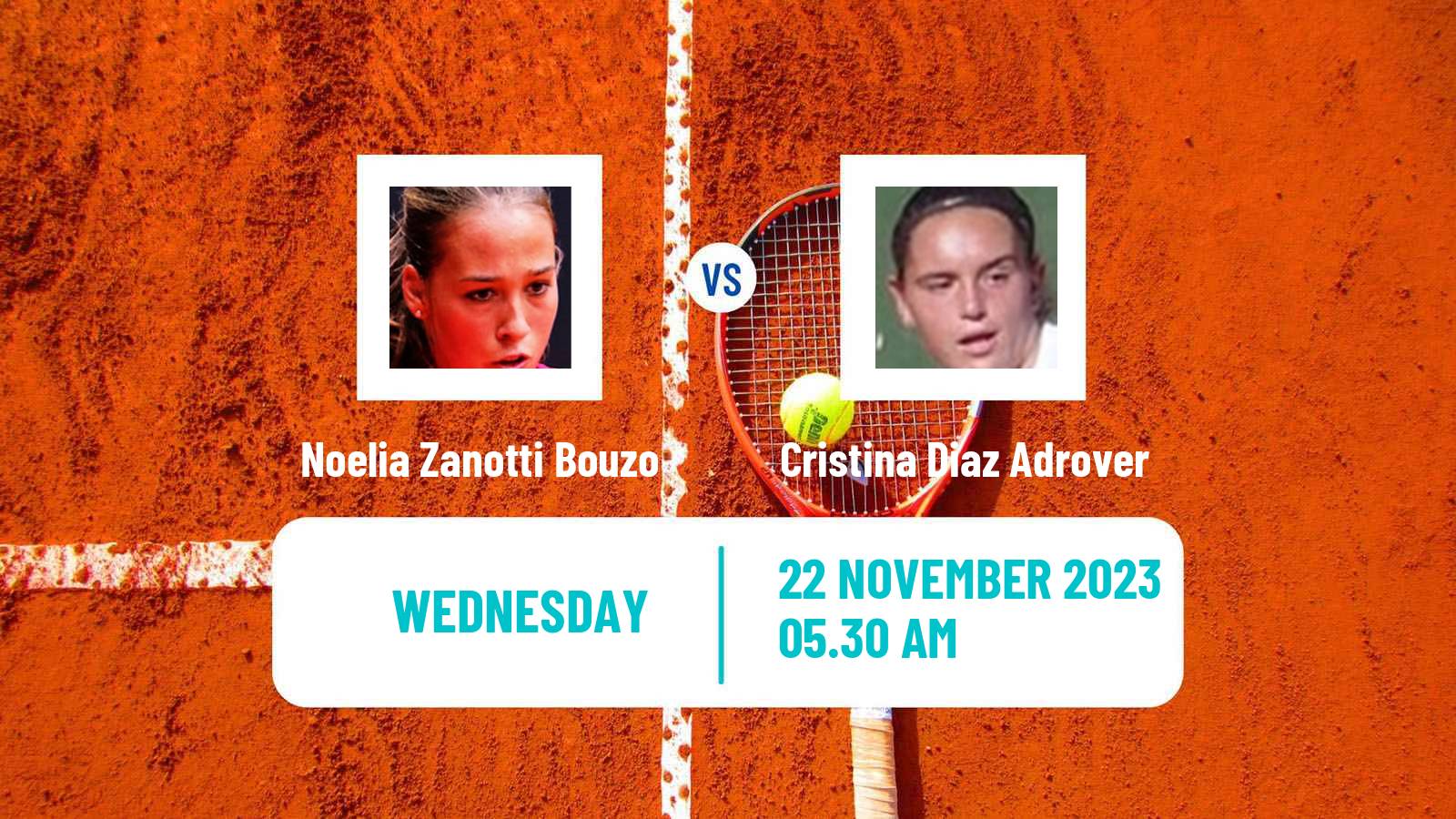 Tennis ITF W15 Alcala De Henares Women Noelia Zanotti Bouzo - Cristina Diaz Adrover