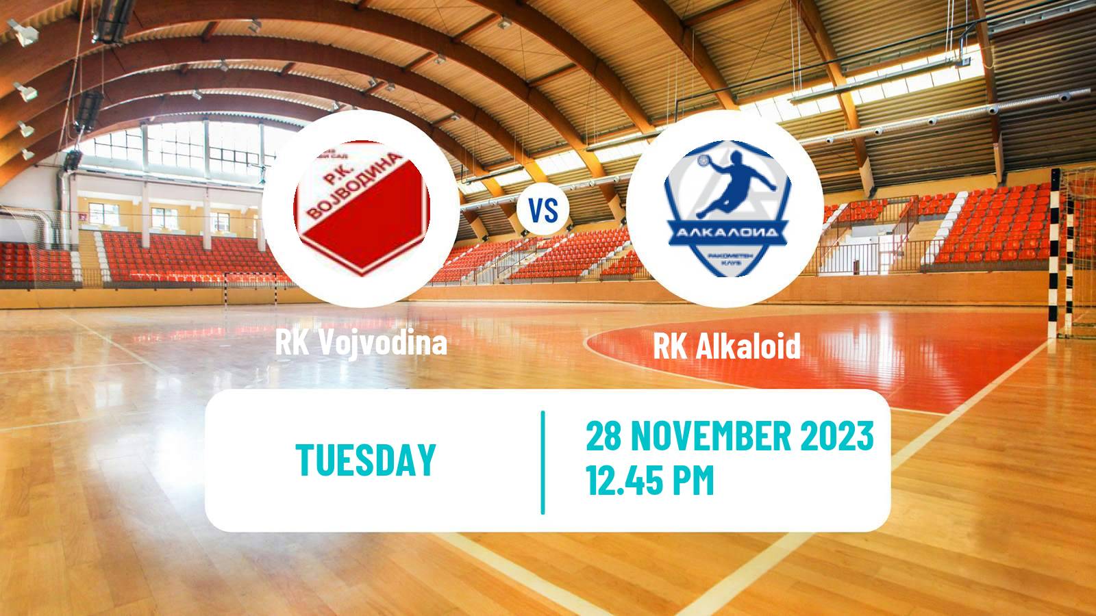 Handball EHF European League RK Vojvodina - Alkaloid