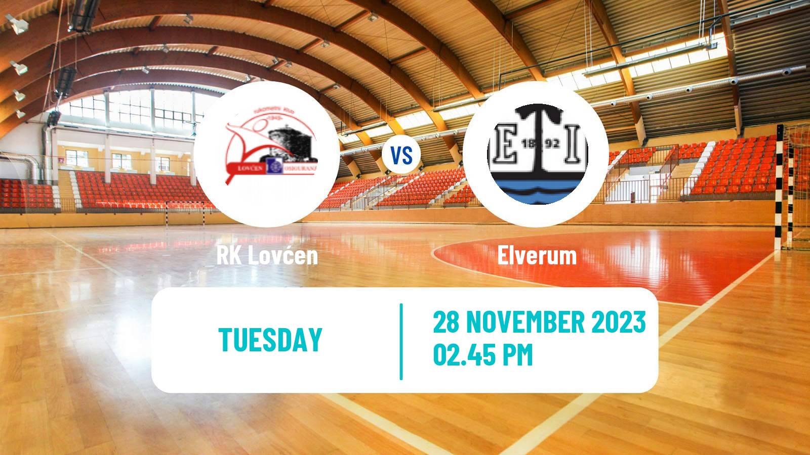 Handball EHF European League Lovćen - Elverum