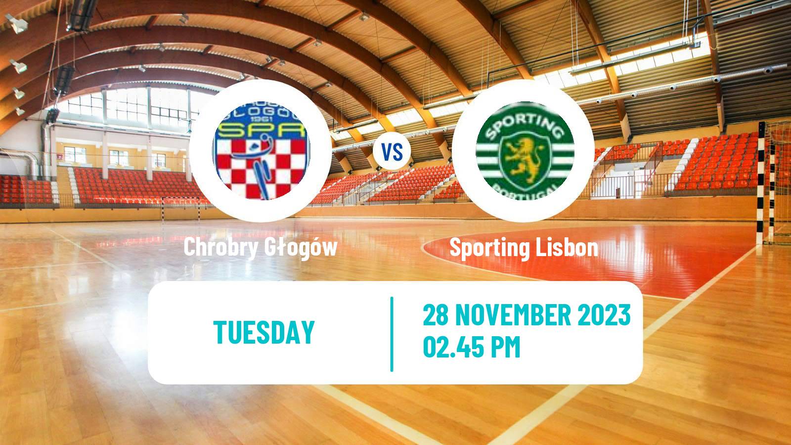 Handball EHF European League Chrobry Głogów - Sporting Lisbon