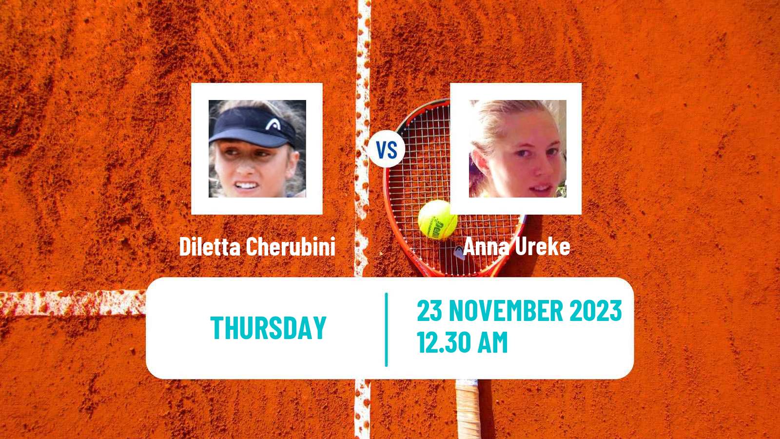 Tennis ITF W25 Bengaluru 2 Women Diletta Cherubini - Anna Ureke