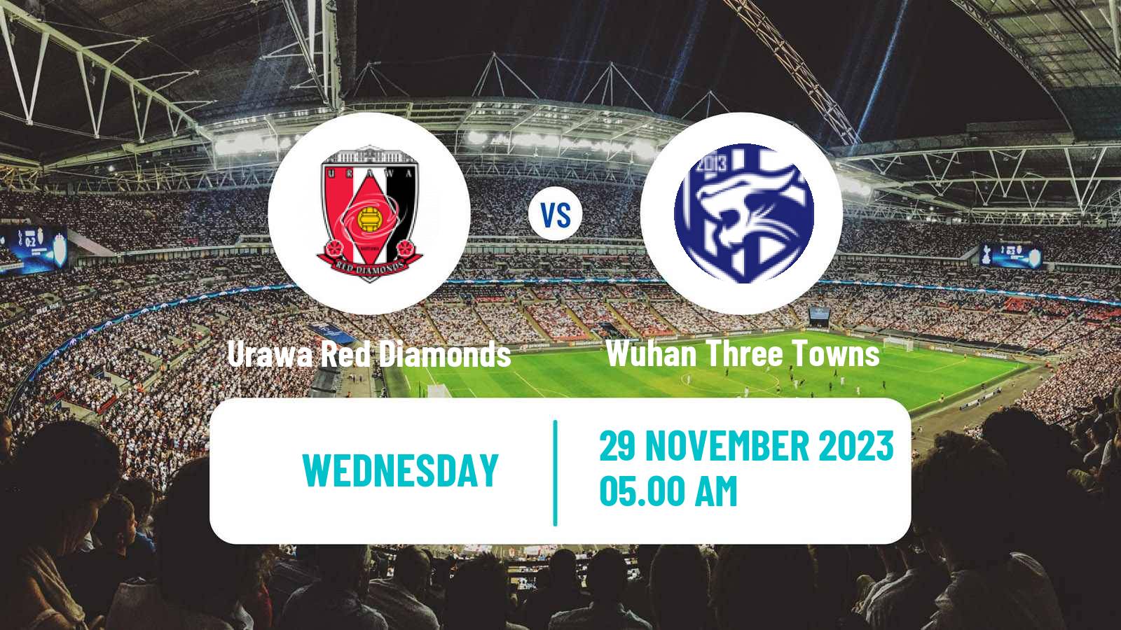 Soccer AFC Champions League Urawa Red Diamonds - Wuhan Three Towns