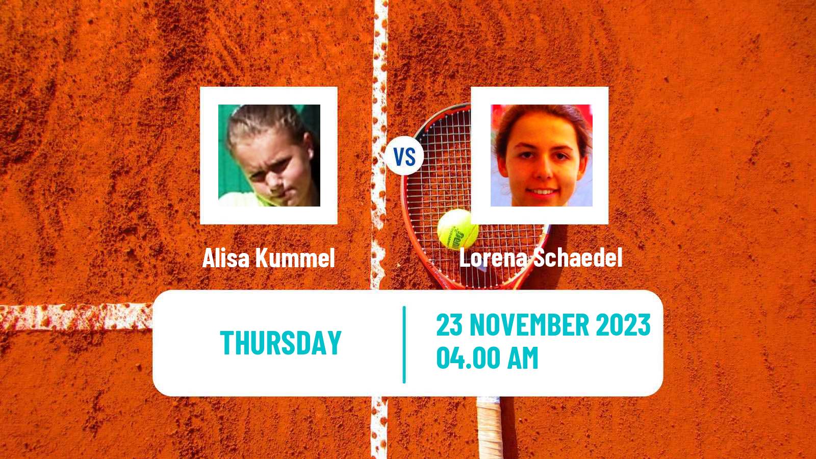 Tennis ITF W15 Sharm Elsheikh 19 Women Alisa Kummel - Lorena Schaedel