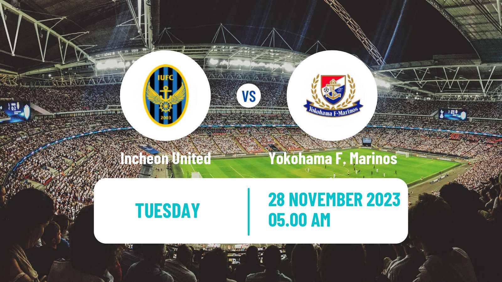 Soccer AFC Champions League Incheon United - Yokohama F. Marinos