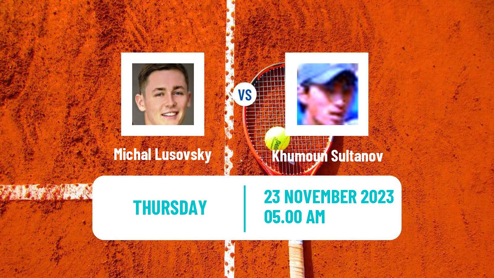 Tennis ITF M25 Vale Do Lobo 2 Men Michal Lusovsky - Khumoun Sultanov