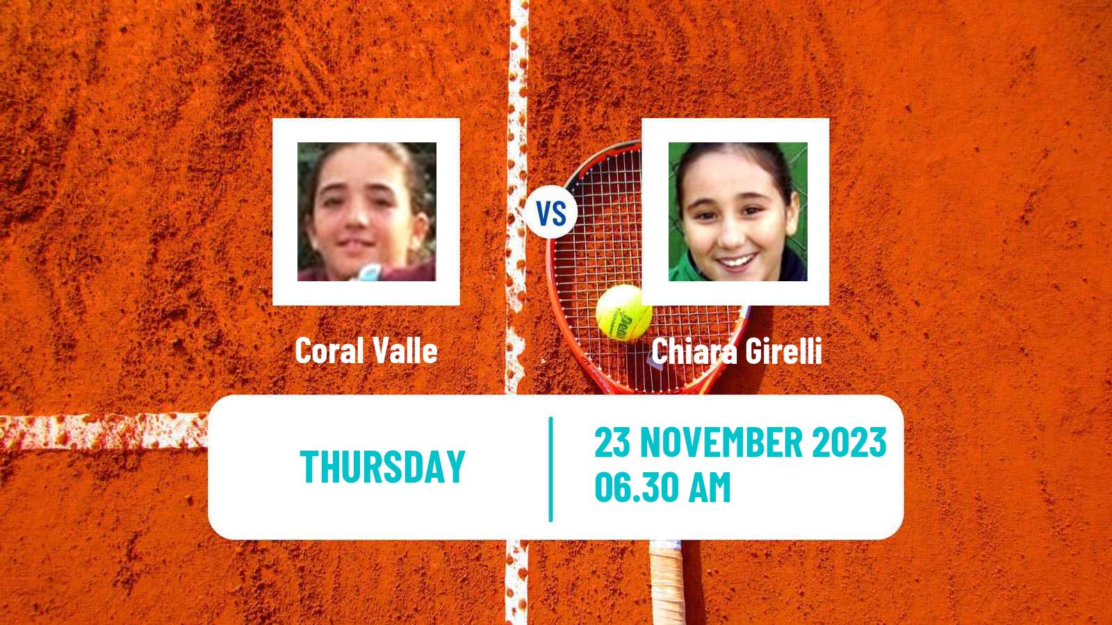 Tennis ITF W15 Alcala De Henares Women Coral Valle - Chiara Girelli