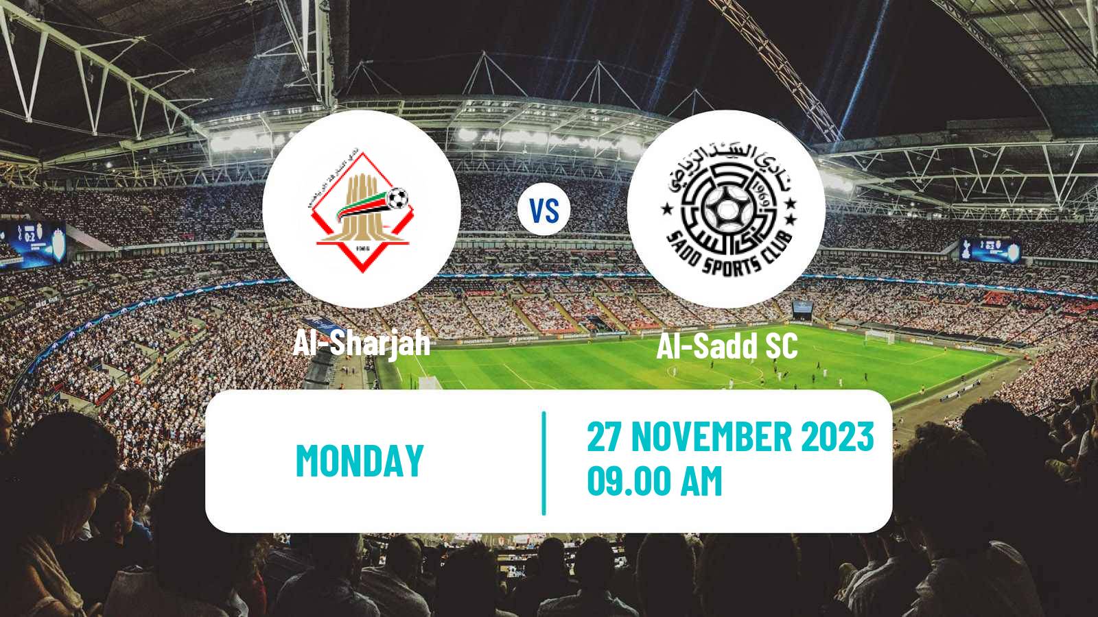 Soccer AFC Champions League Al-Sharjah - Al-Sadd