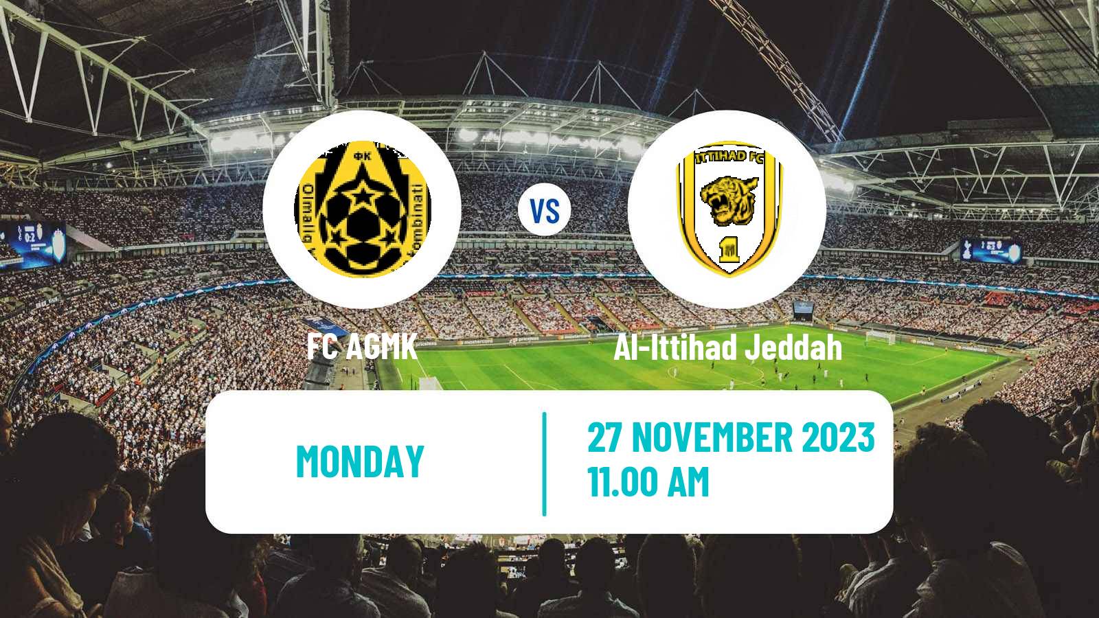 Soccer AFC Champions League AGMK - Al-Ittihad Jeddah