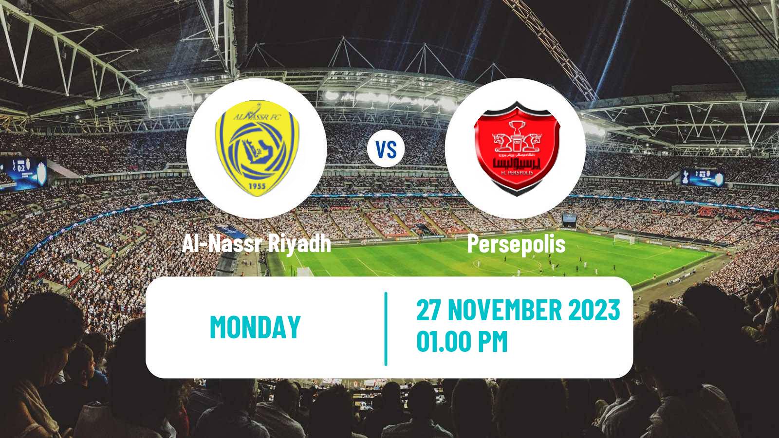 Soccer AFC Champions League Al-Nassr Riyadh - Persepolis