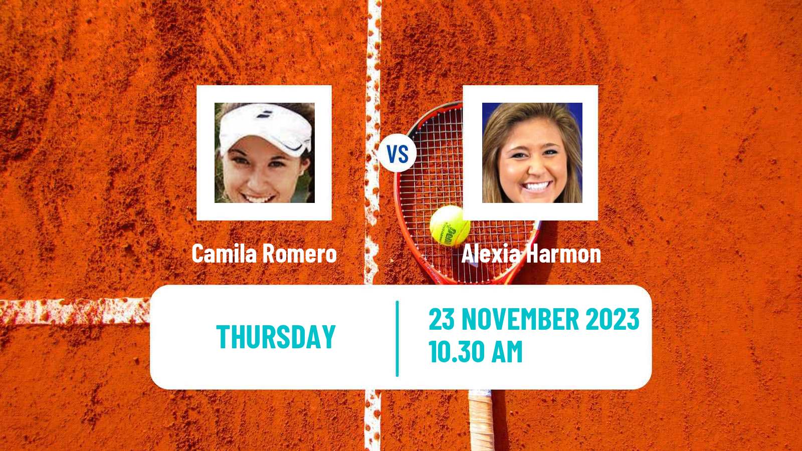 Tennis ITF W15 Cordoba Women Camila Romero - Alexia Harmon