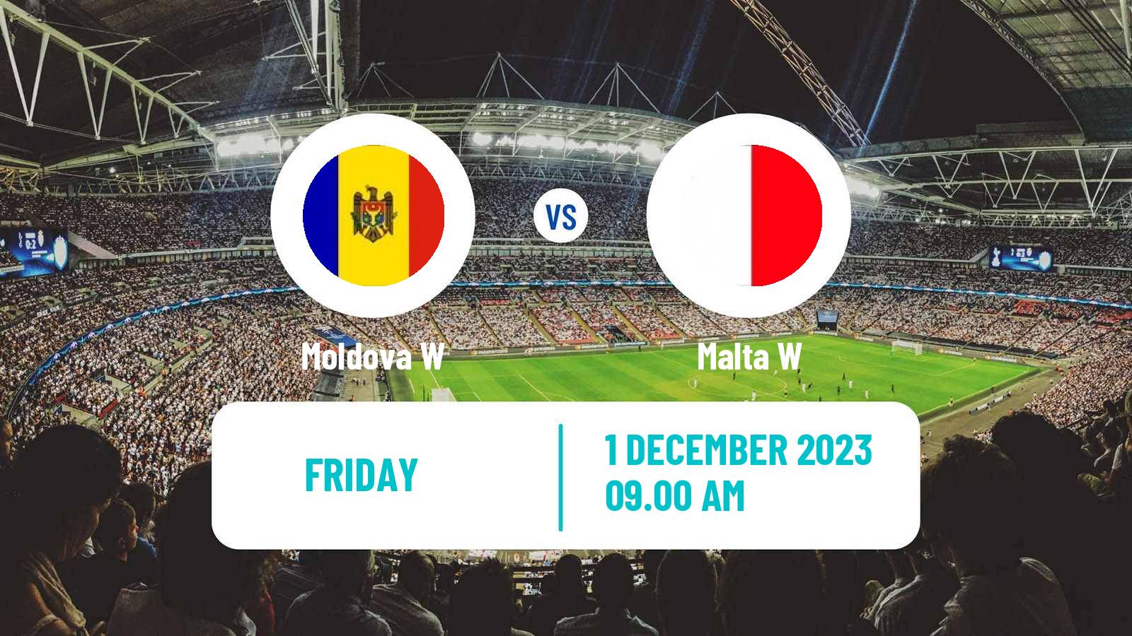 Soccer UEFA Nations League Women Moldova W - Malta W