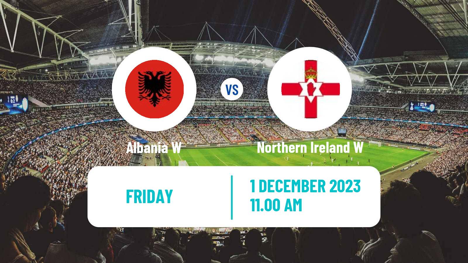 Soccer UEFA Nations League Women Albania W - Northern Ireland W