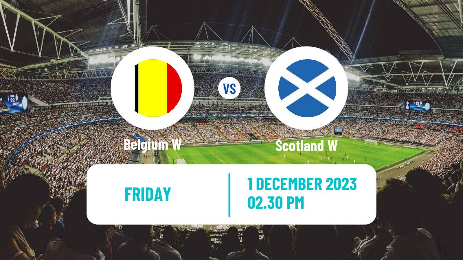 Soccer UEFA Nations League Women Belgium W - Scotland W