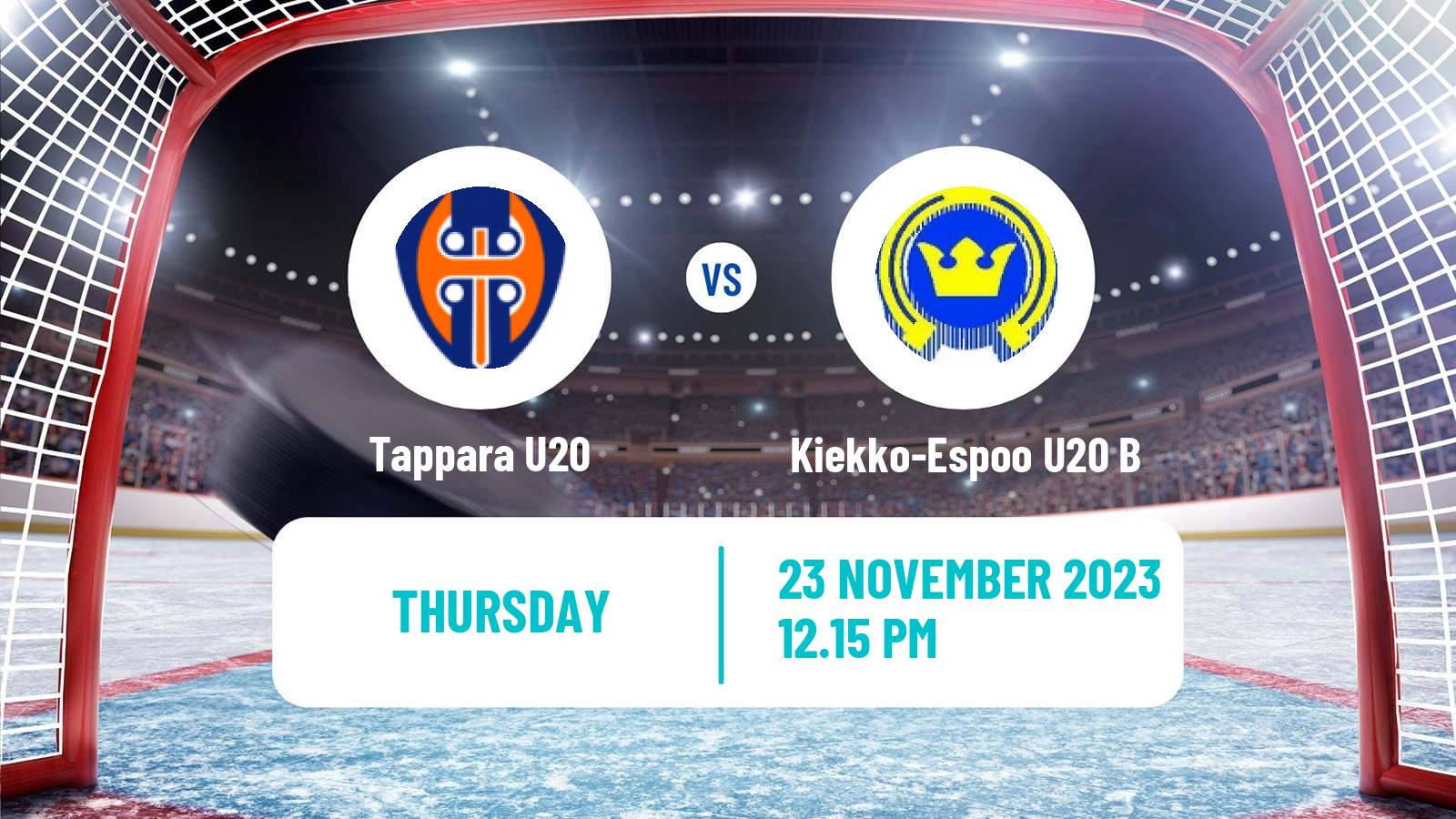 Hockey Finnish SM-sarja U20 Tappara U20 - Kiekko-Espoo U20 B