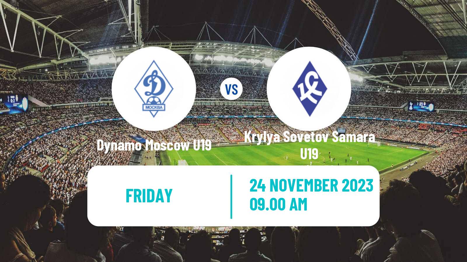 Soccer Russian Youth League Dynamo Moscow U19 - Krylya Sovetov Samara U19