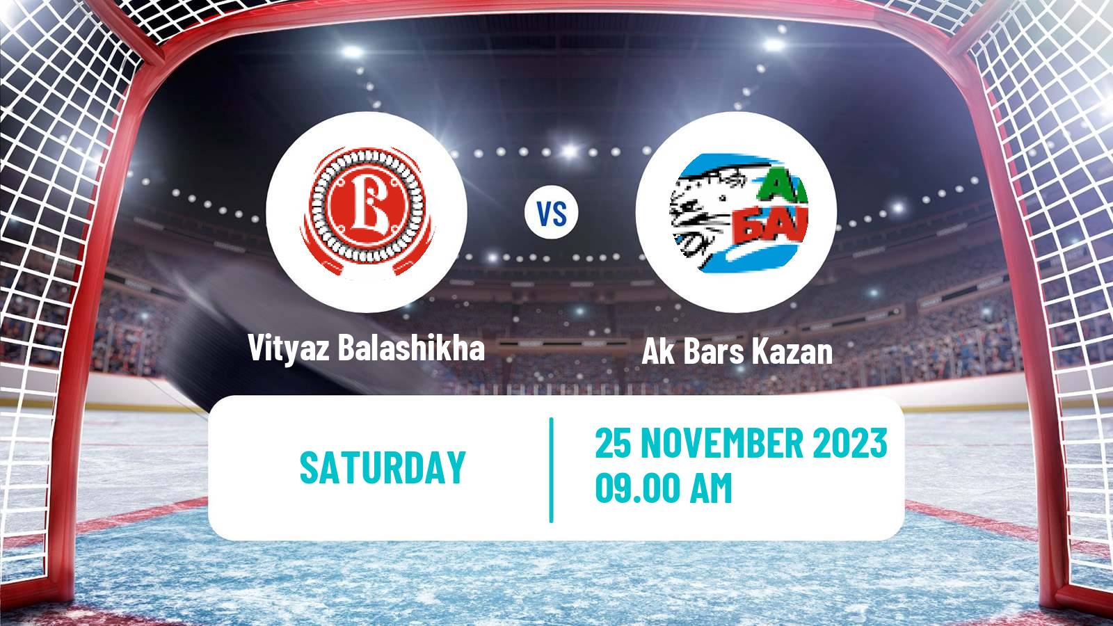 Hockey KHL Vityaz Balashikha - Ak Bars Kazan