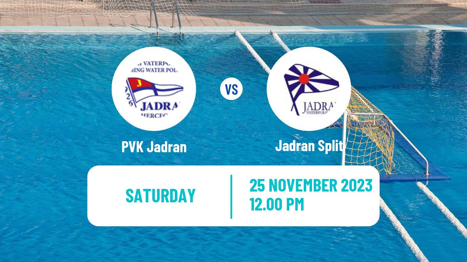 Water polo Regional League Water Polo PVK Jadran - Jadran Split