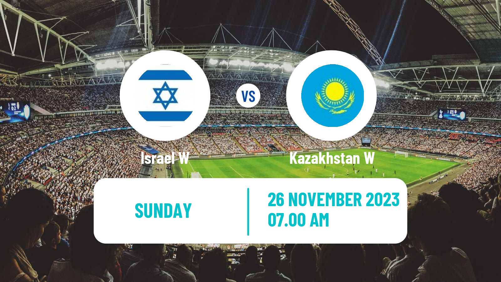 Soccer UEFA Nations League Women Israel W - Kazakhstan W