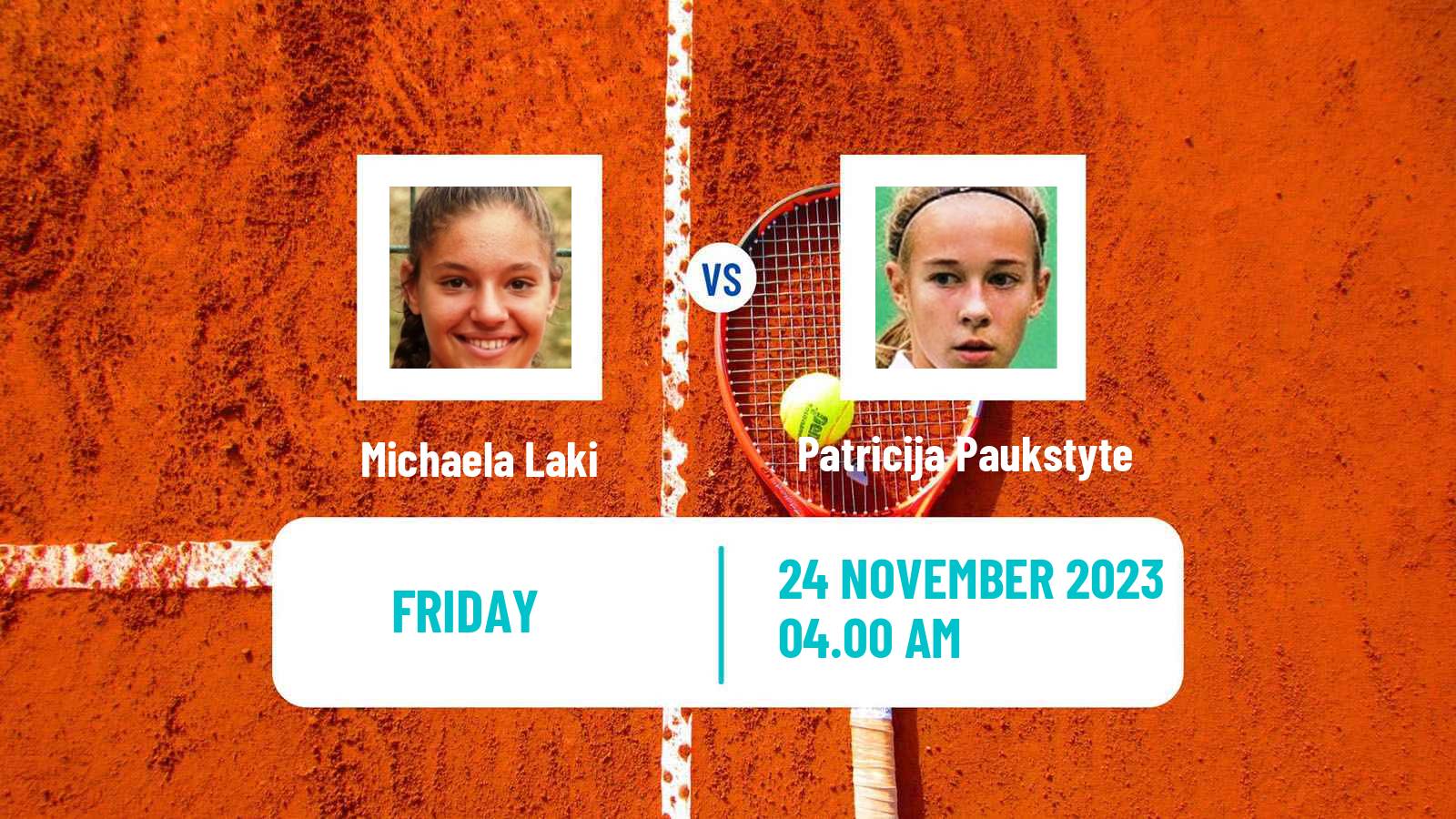 Tennis ITF W15 Heraklion 4 Women Michaela Laki - Patricija Paukstyte