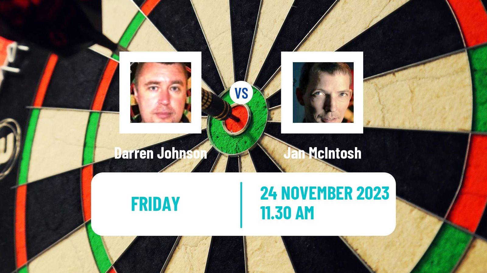 Darts Modus Super Series Darren Johnson - Jan McIntosh