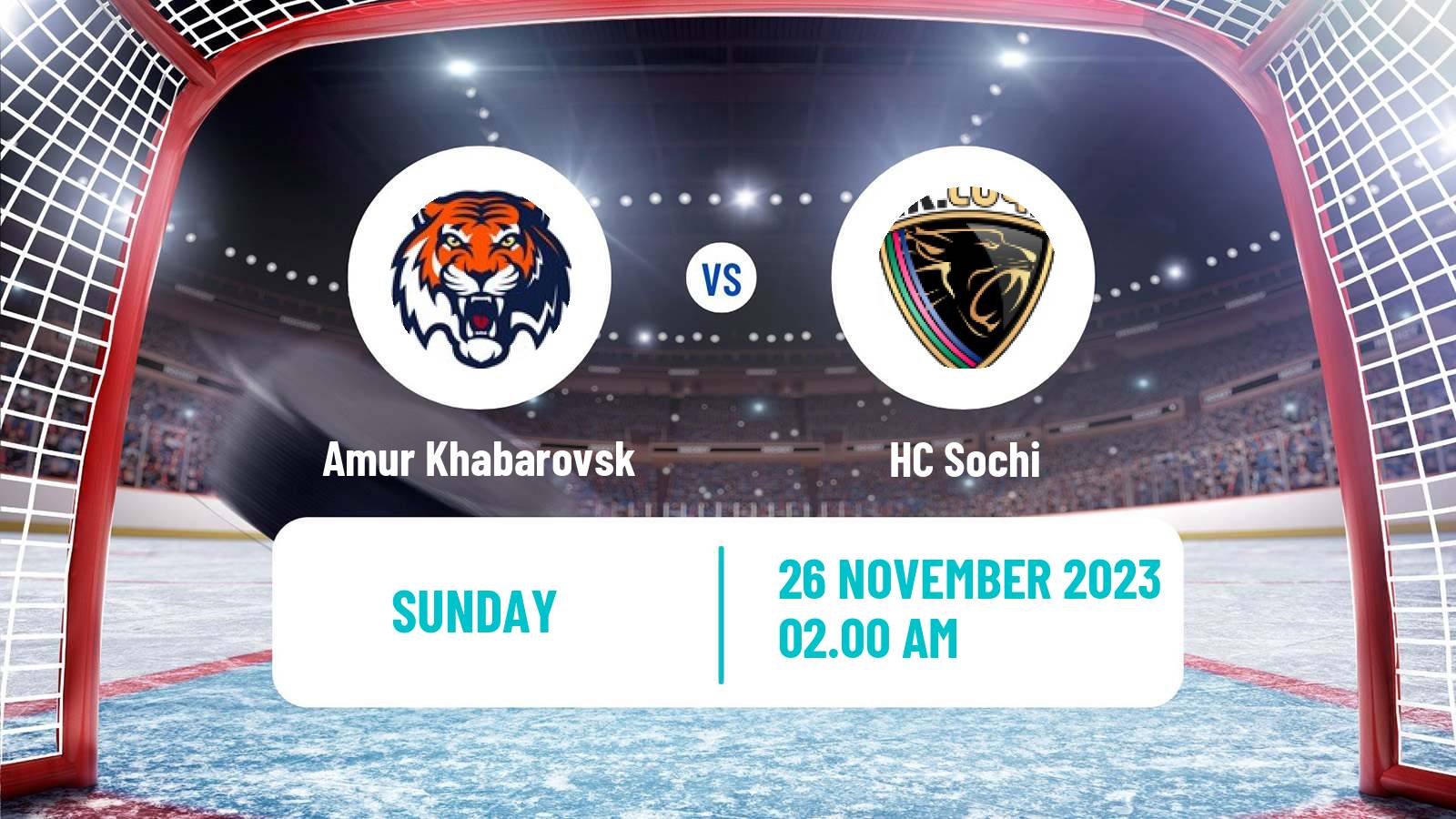 Hockey KHL Amur Khabarovsk - Sochi
