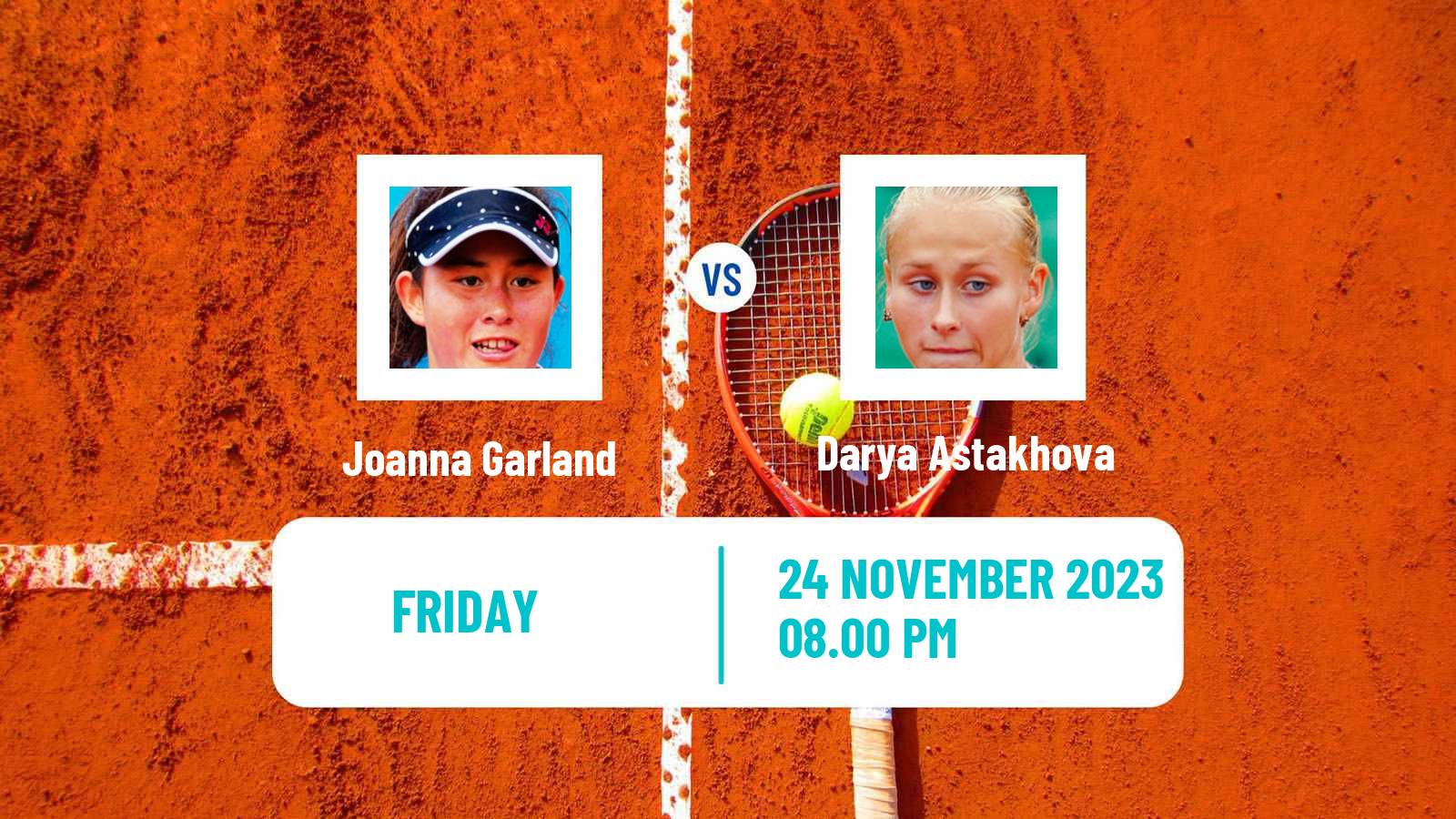 Tennis ITF W60 Brisbane Women Joanna Garland - Darya Astakhova