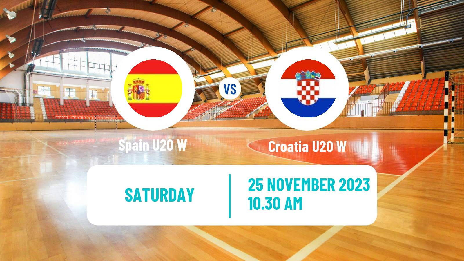 Handball World Championship U20 Handball Women Spain U20 W - Croatia U20 W