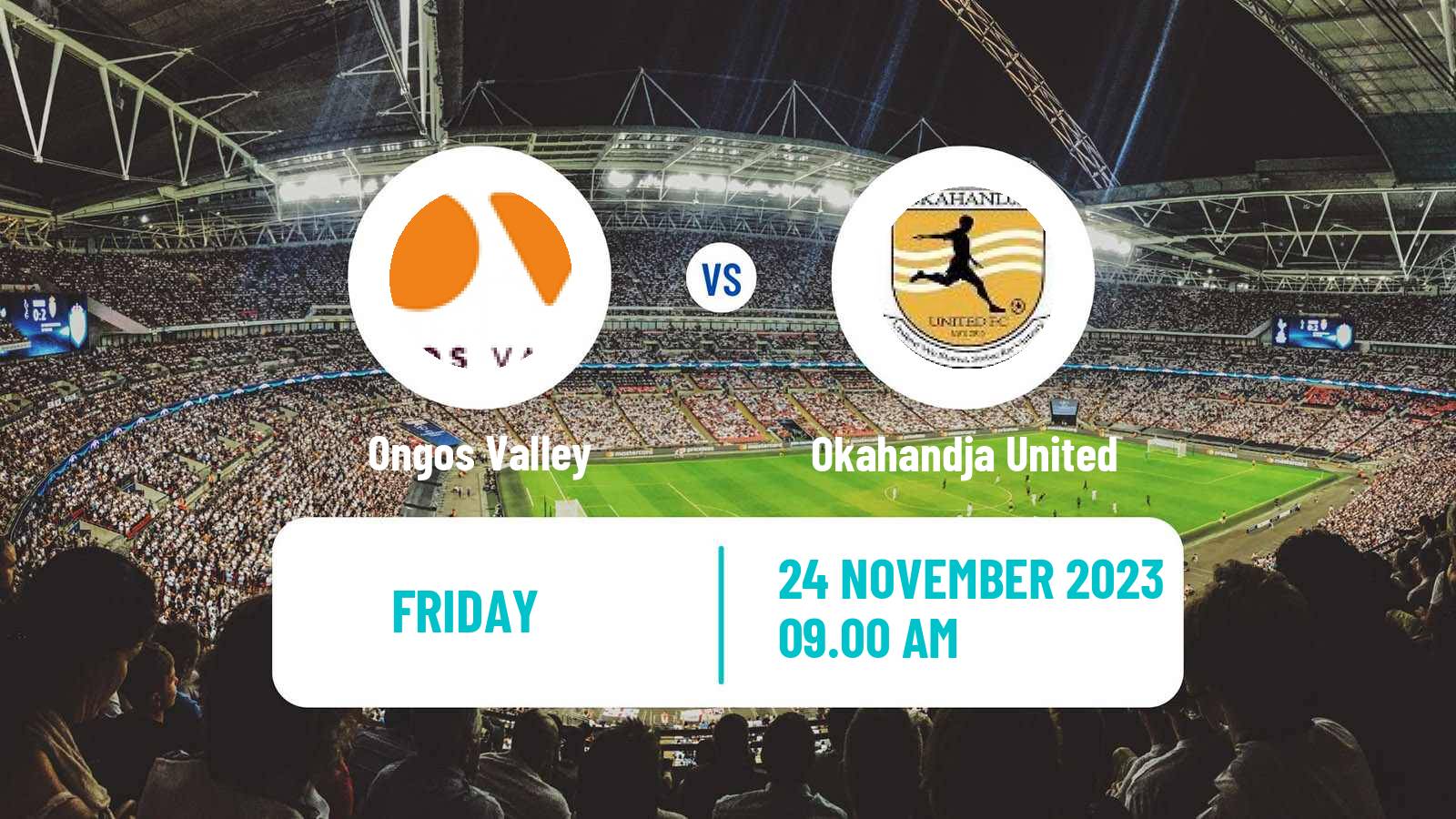 Soccer Namibia Premiership Ongos Valley - Okahandja United