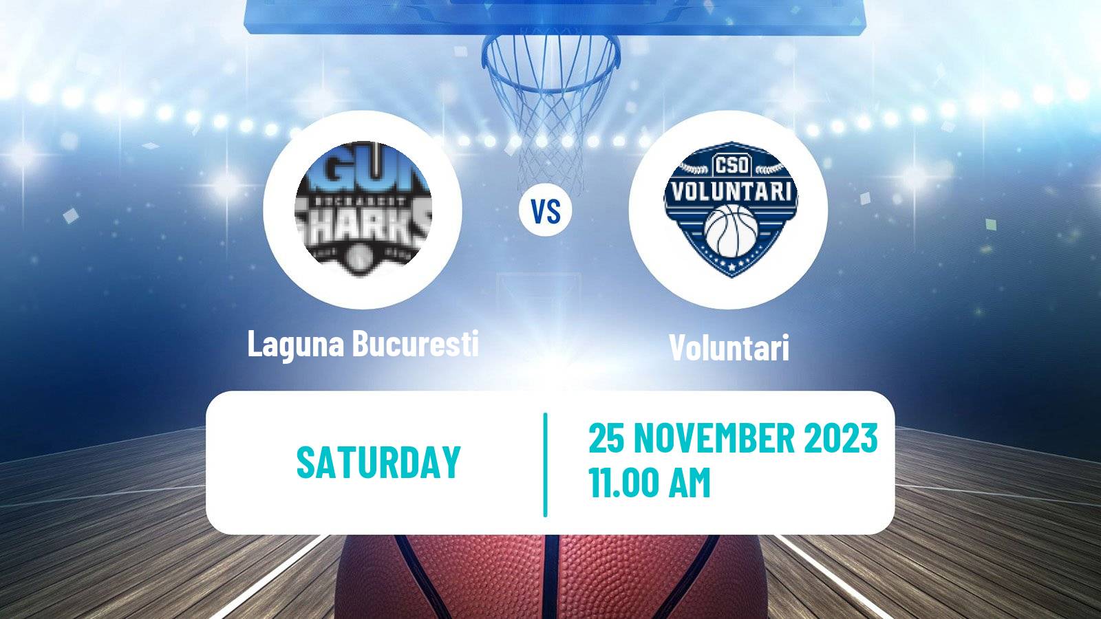 Basketball Romanian Divizia A Basketball Laguna Bucuresti - Voluntari