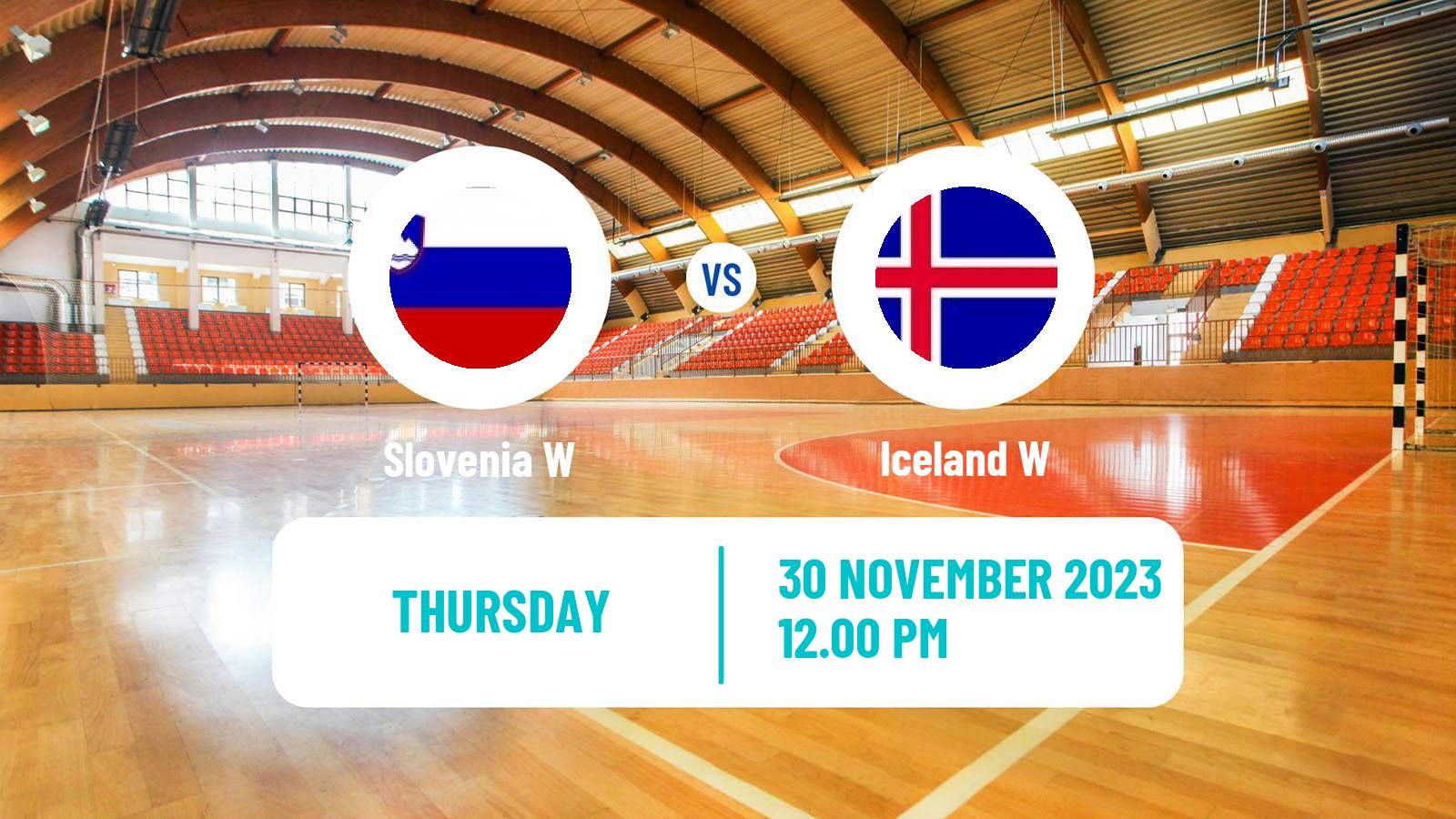 Handball Handball World Championship Women Slovenia W - Iceland W
