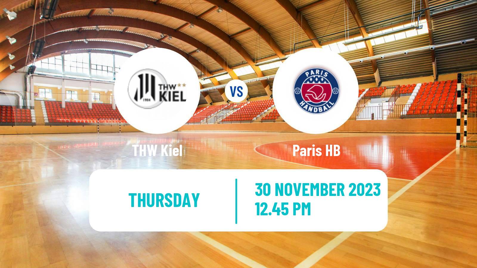 Handball EHF Champions League THW Kiel - Paris