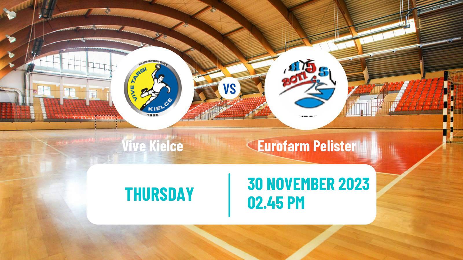 Handball EHF Champions League Vive Kielce - Eurofarm Pelister