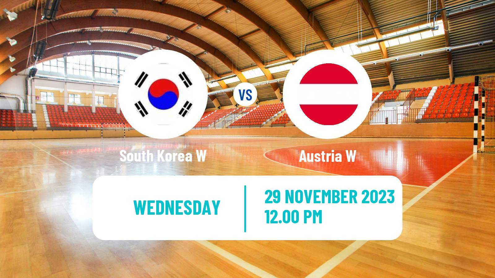 Handball Handball World Championship Women South Korea W - Austria W