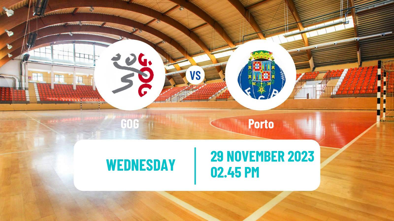 Handball EHF Champions League GOG - Porto