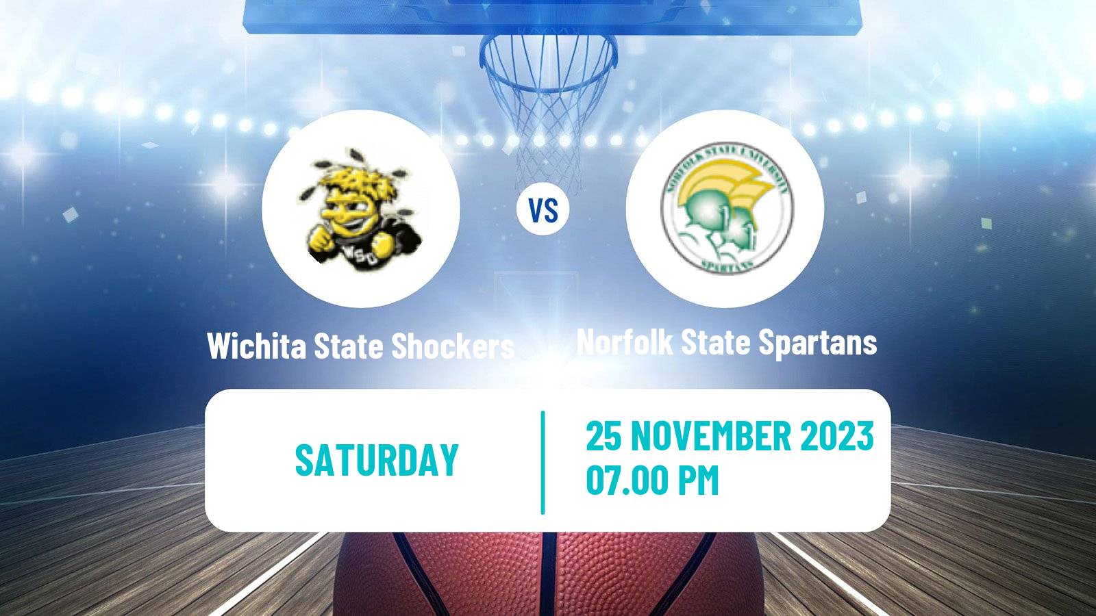 Basketball NCAA College Basketball Wichita State Shockers - Norfolk State Spartans