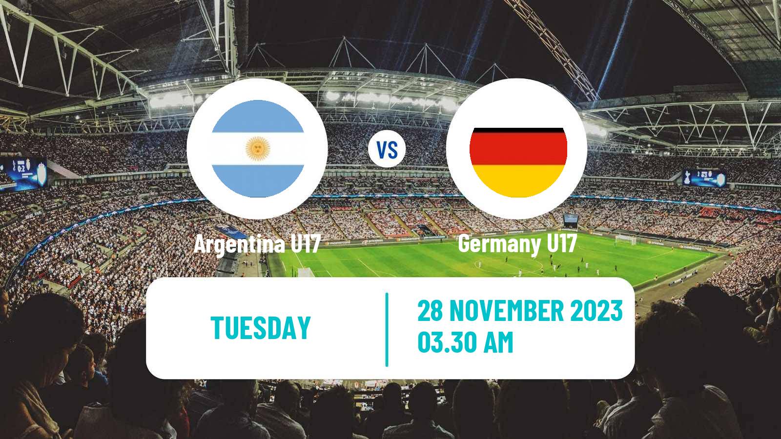 Soccer FIFA World Cup U17 Argentina U17 - Germany U17