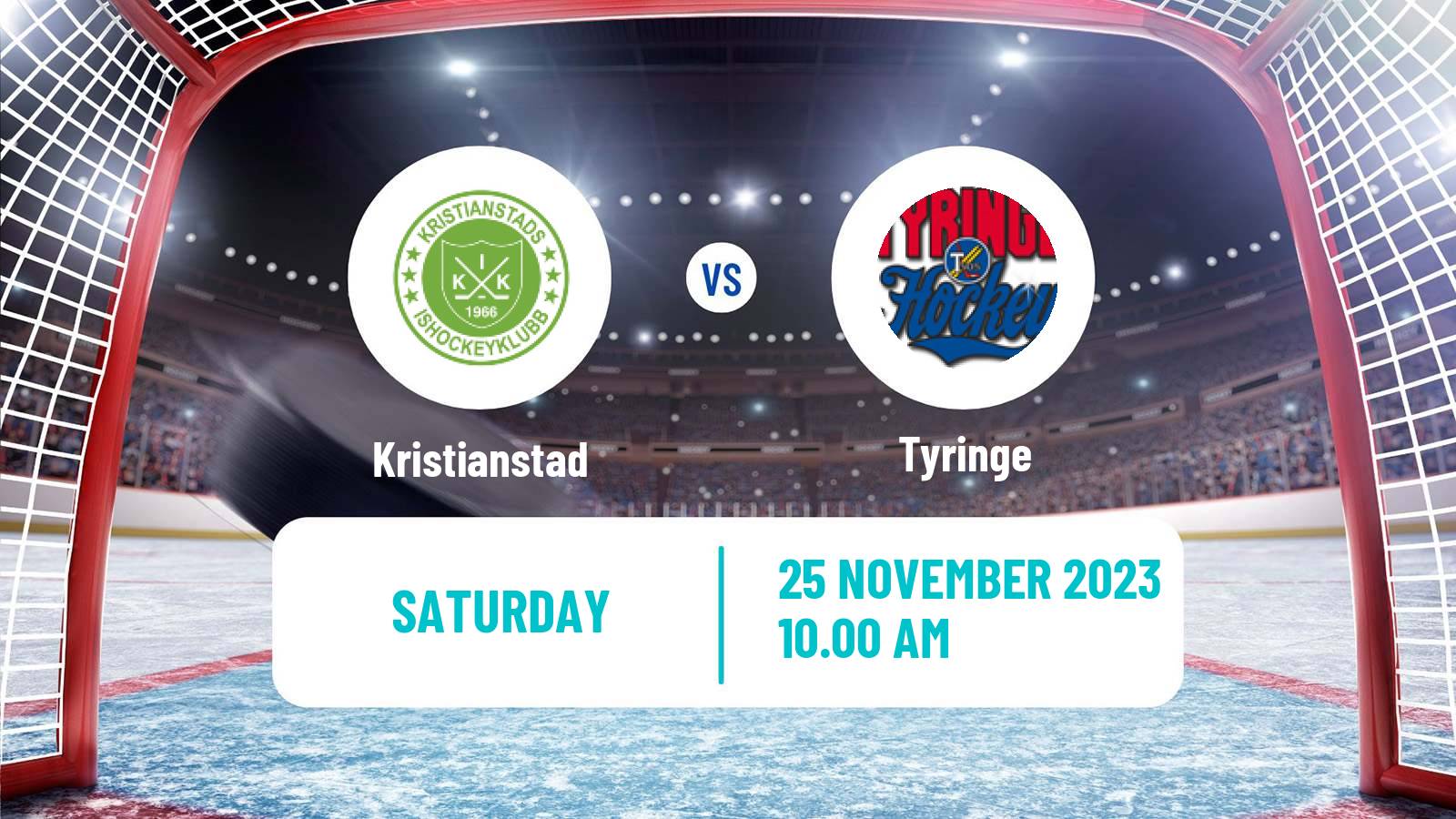 Hockey Swedish HockeyEttan Sodra Kristianstad - Tyringe