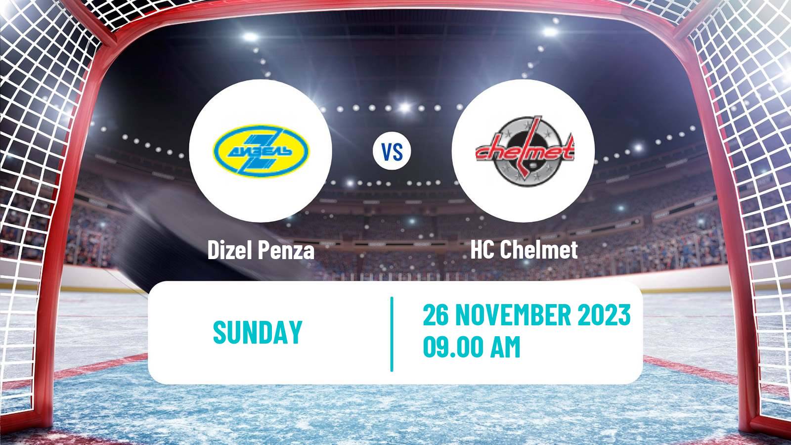 Hockey VHL Dizel Penza - Chelmet