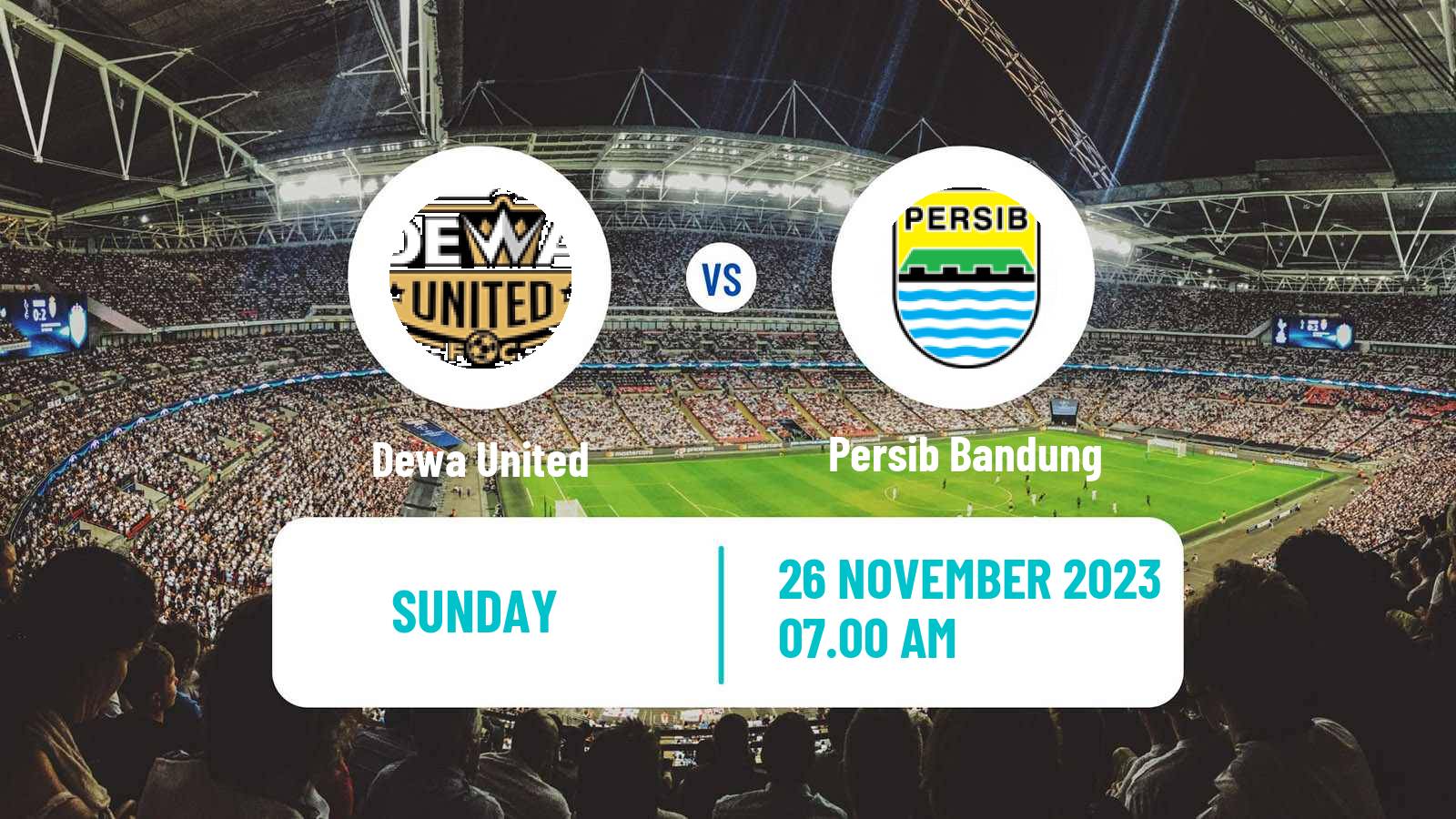 Soccer Indonesian Liga 1 Dewa United - Persib Bandung