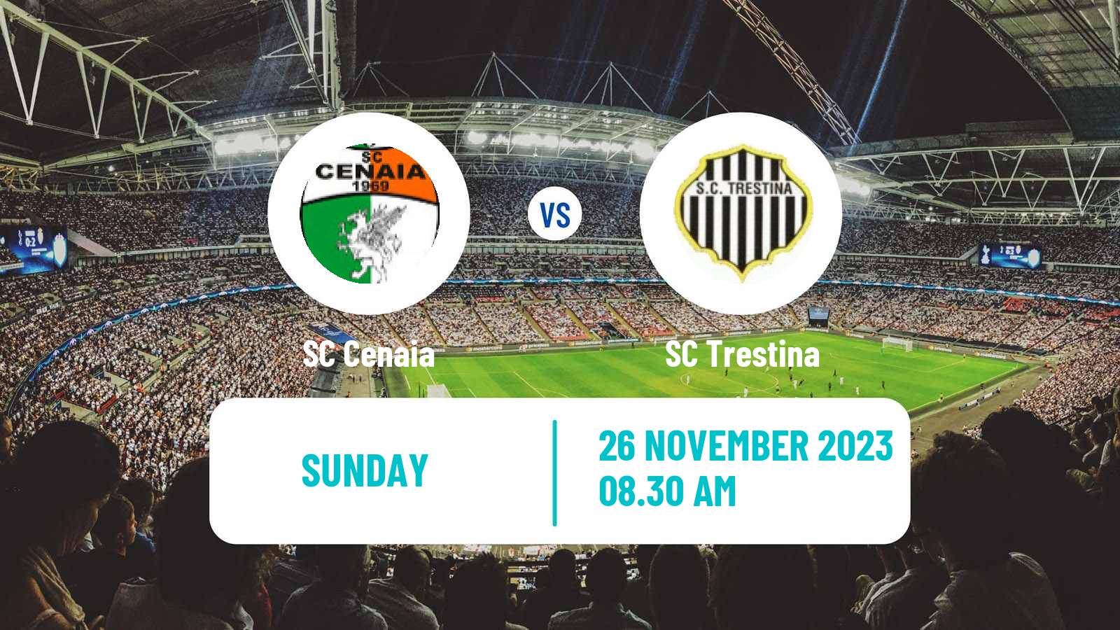 Soccer Italian Serie D - Group E Cenaia - Trestina