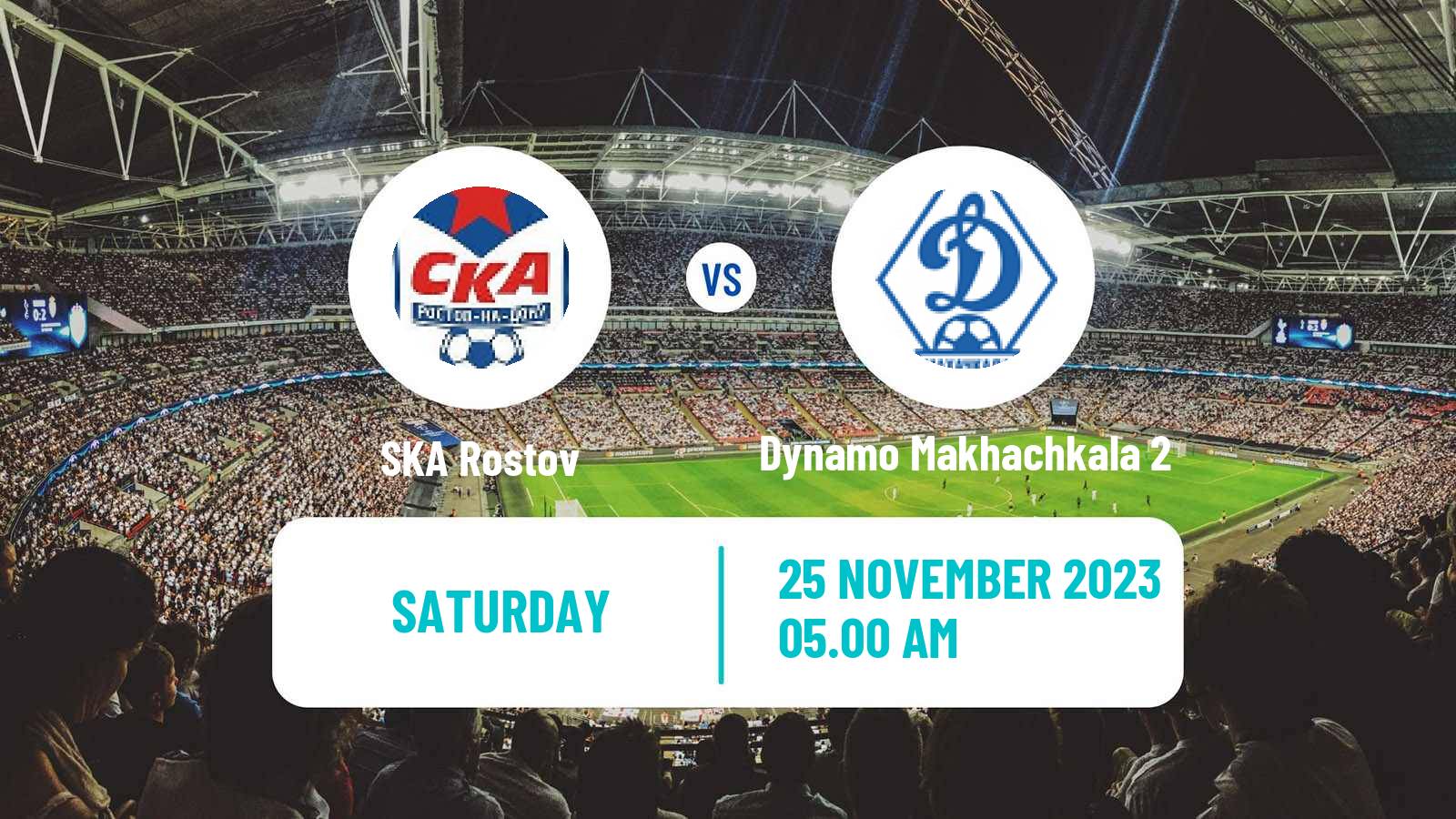 Soccer FNL 2 Division B Group 1 SKA Rostov - Dynamo Makhachkala 2
