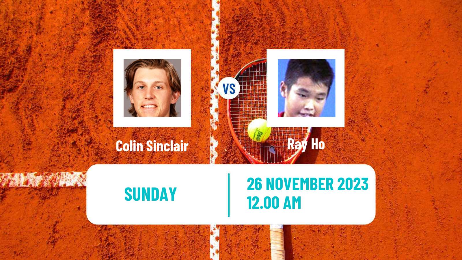 Tennis Yokkaichi Challenger Men Colin Sinclair - Ray Ho
