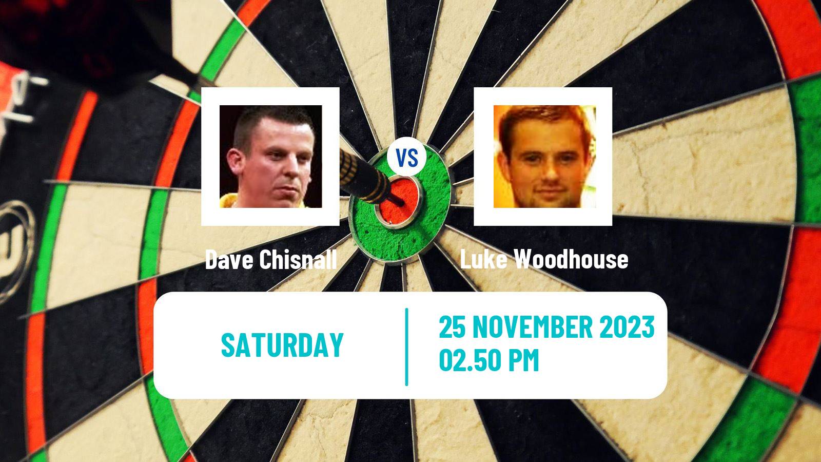 Darts Players Championship Finals Dave Chisnall - Luke Woodhouse