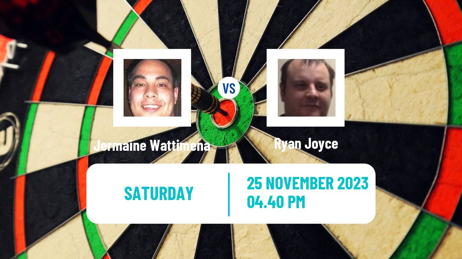 Darts Players Championship Finals Jermaine Wattimena - Ryan Joyce
