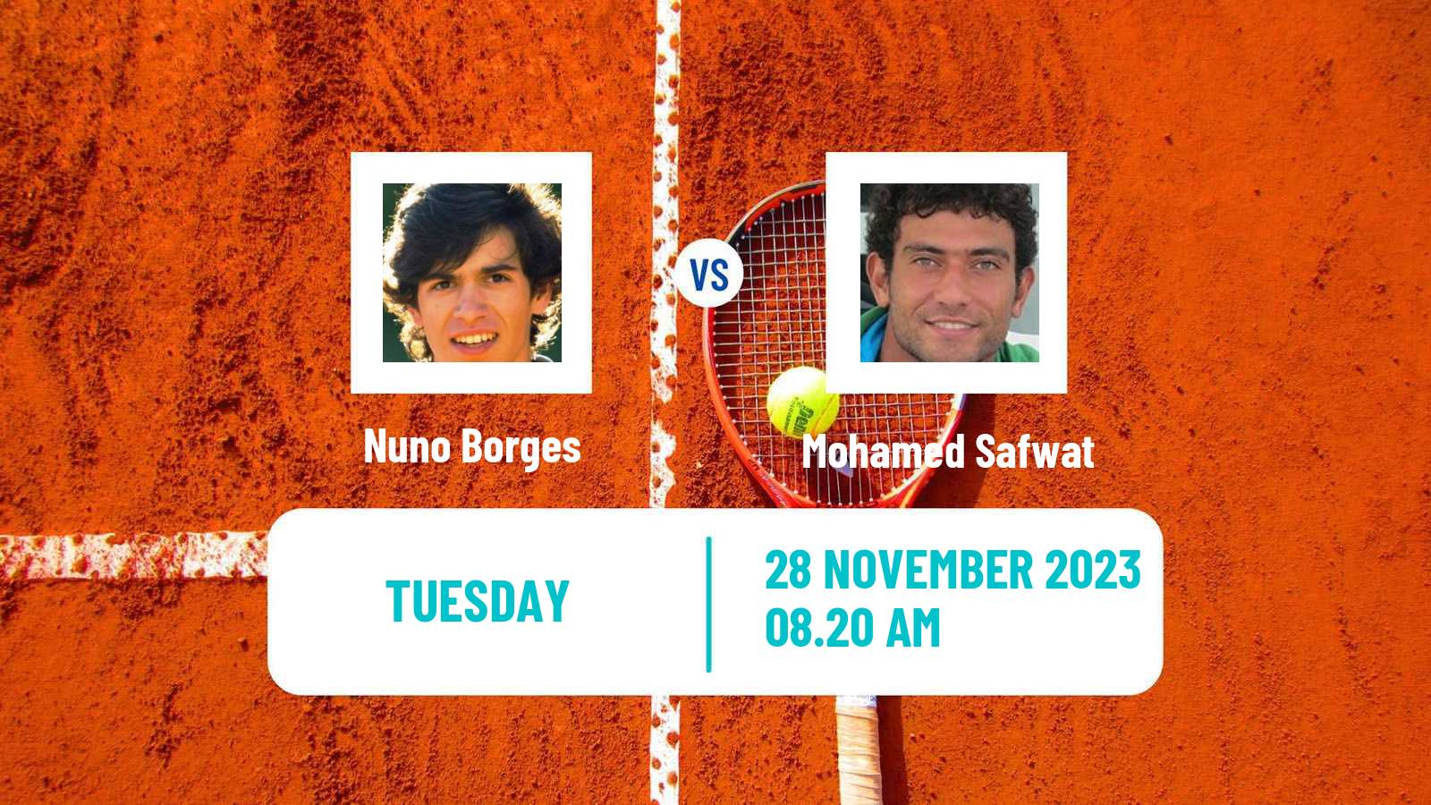 Tennis Maia Challenger Men Nuno Borges - Mohamed Safwat