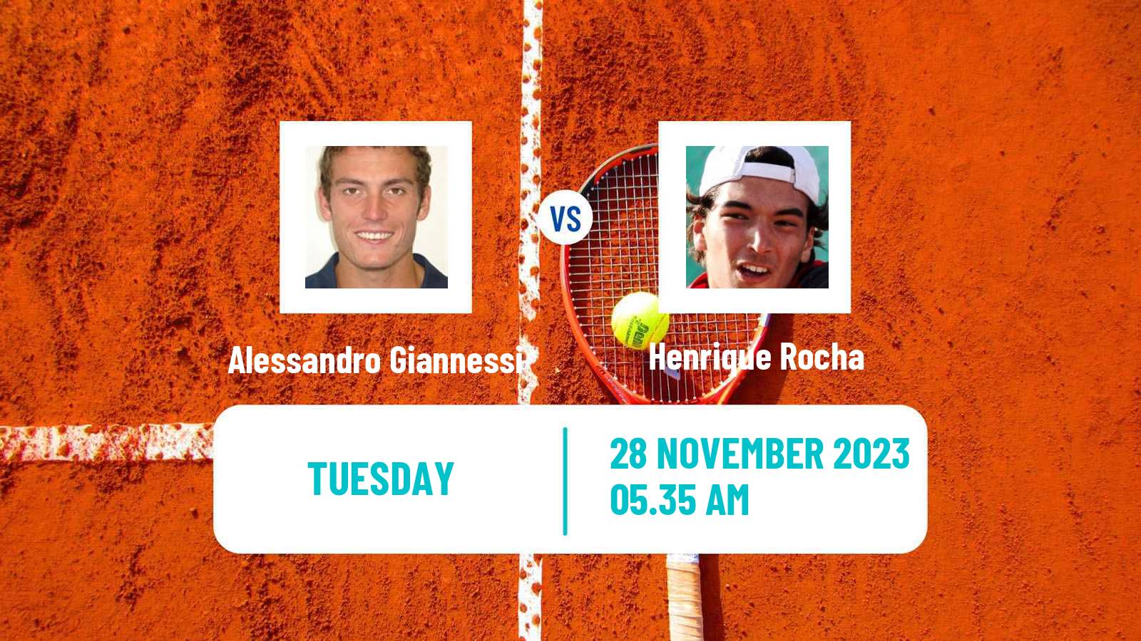 Tennis Maia Challenger Men Alessandro Giannessi - Henrique Rocha