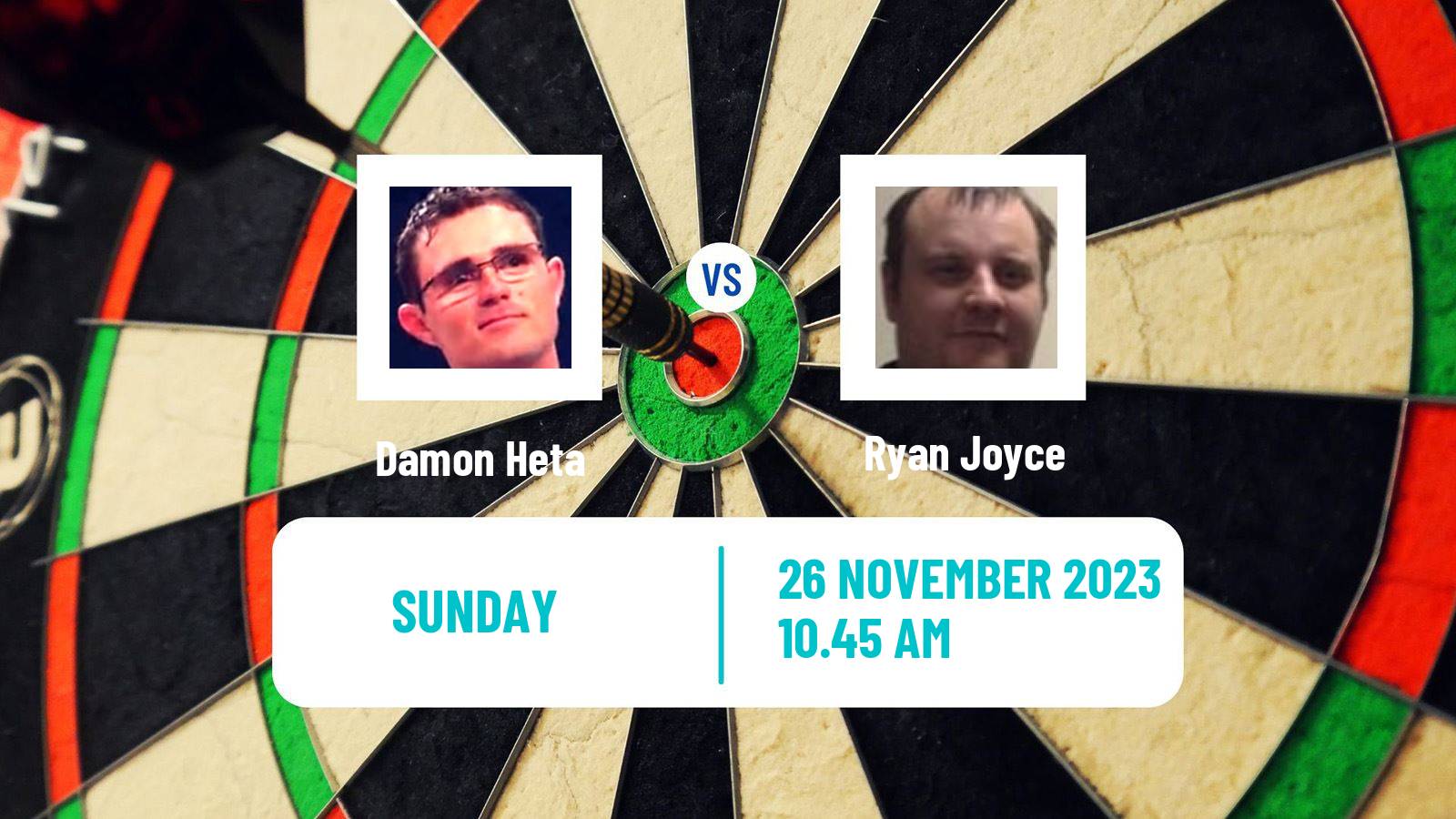 Darts Players Championship Finals Damon Heta - Ryan Joyce